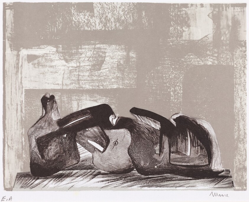 Reclining Figure, Interior Setting I