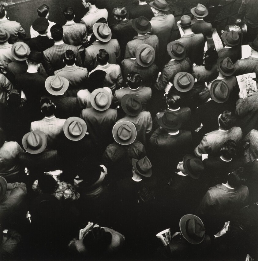 Ferry boat from Staten Island to Manhattan, carrying early morning commuters, New York City