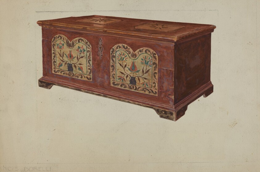 Pa. German Dower Chest