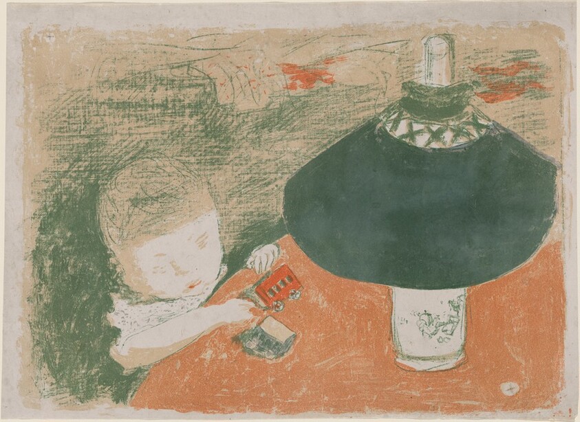 Child with a Lamp (L'Enfant à la lampe)