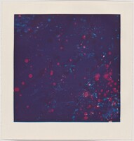 Starry Night: September [working proof 4], Pat Steir, 1996
