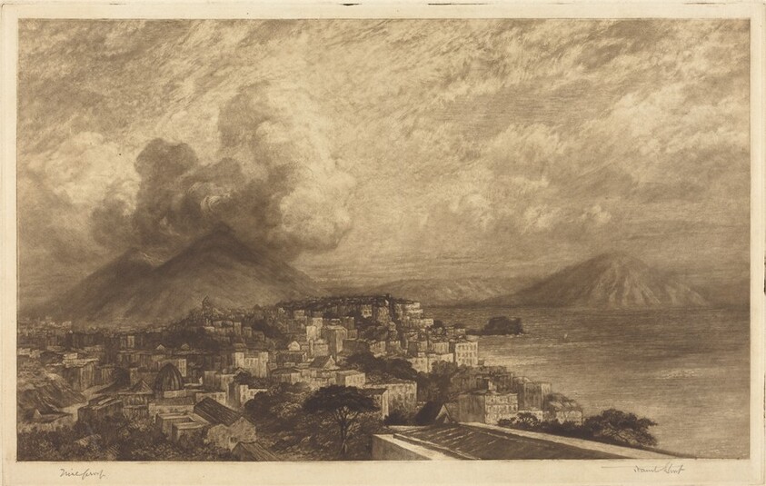 Vesuvius from the Bay of Naples