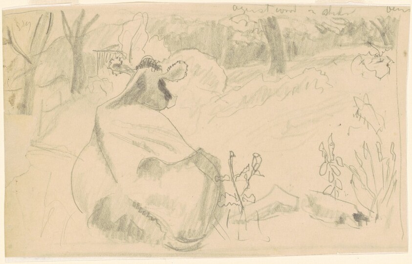 Study for "Bucolic Landscape"