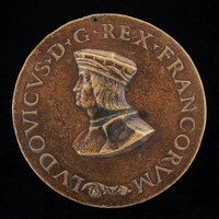 Louis XII, 1462-1515, King of France 1498 [obverse], Italian 16th Century, 1513