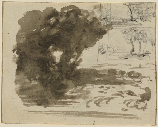 A Stand of Trees [recto]