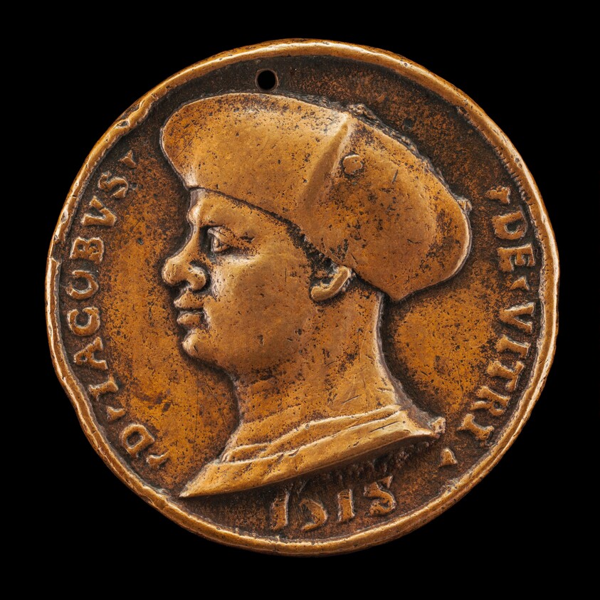 Jacques de Vitry-La Lière, died 1515, Canon, Dean, and Chancellor [obverse]