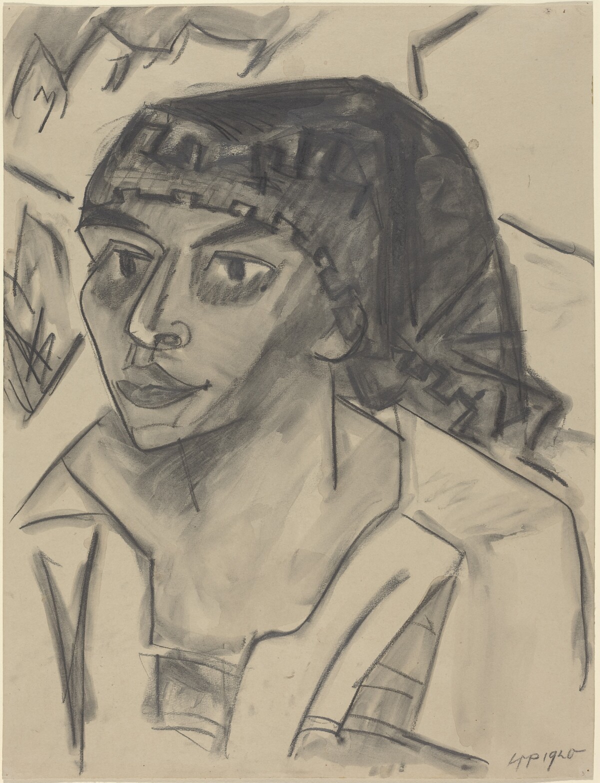 Head of a Woman (Frauenkopf)