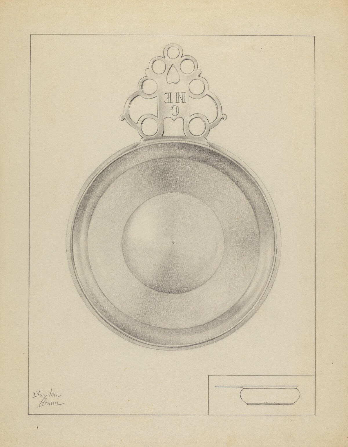 Silver Porringer