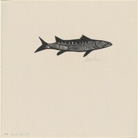 Barracuda, Leonard Baskin, 1951