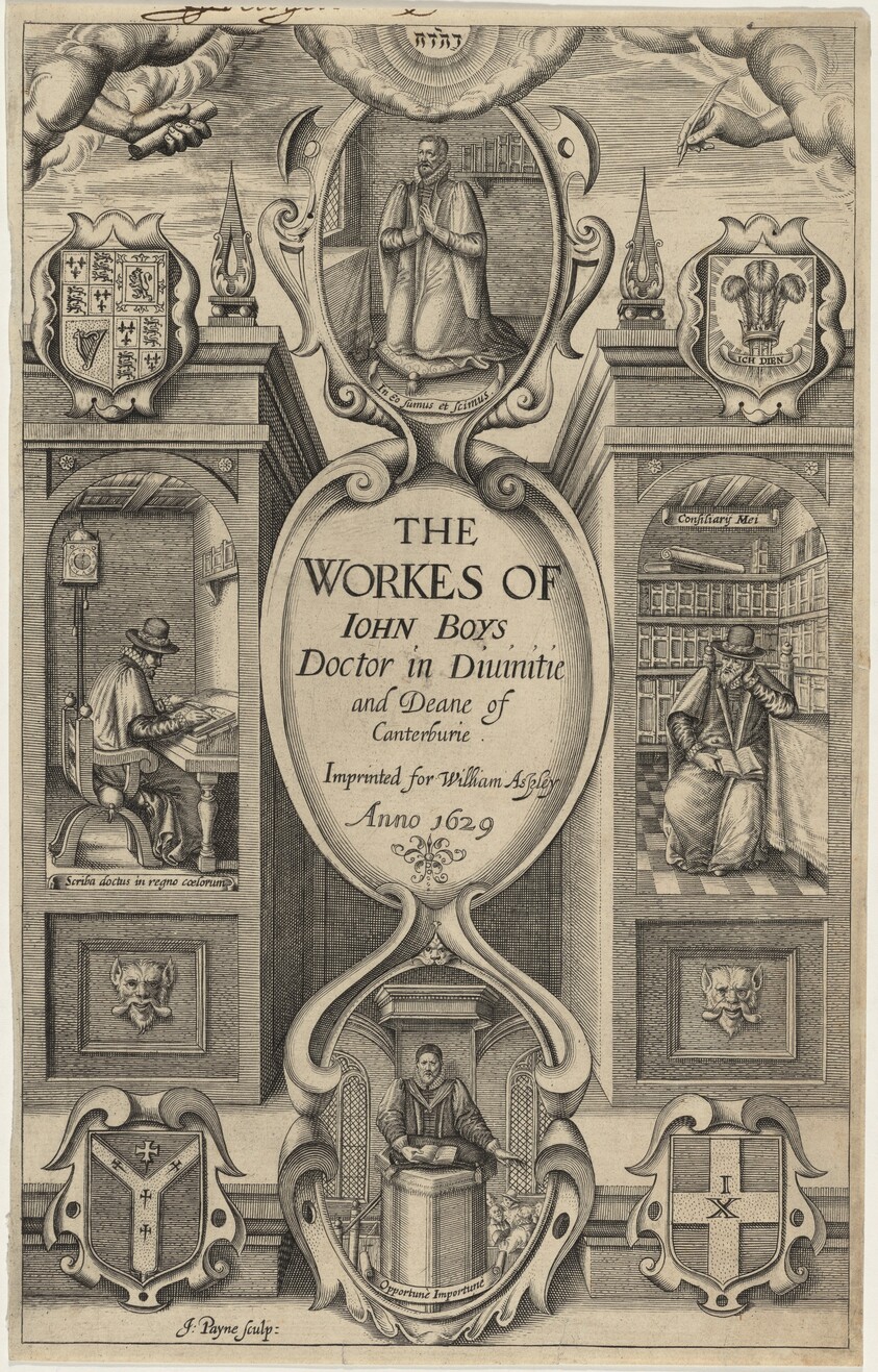 Title Page to John Boys' Works