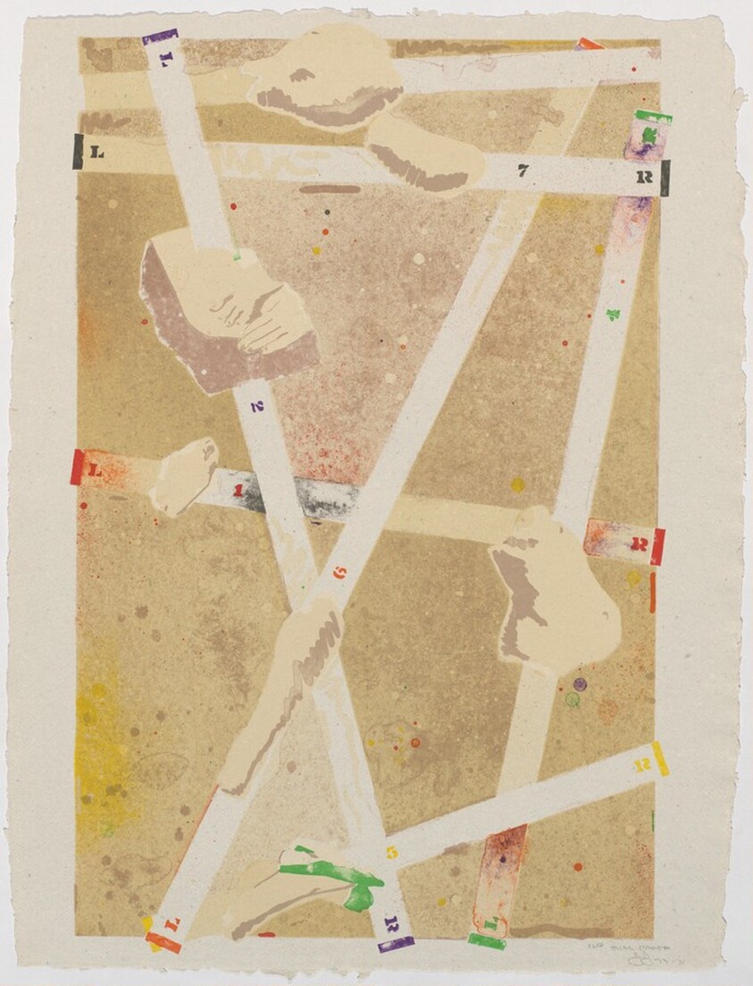 Four Panels from Untitled 1972 [D panel, trial proof 22]