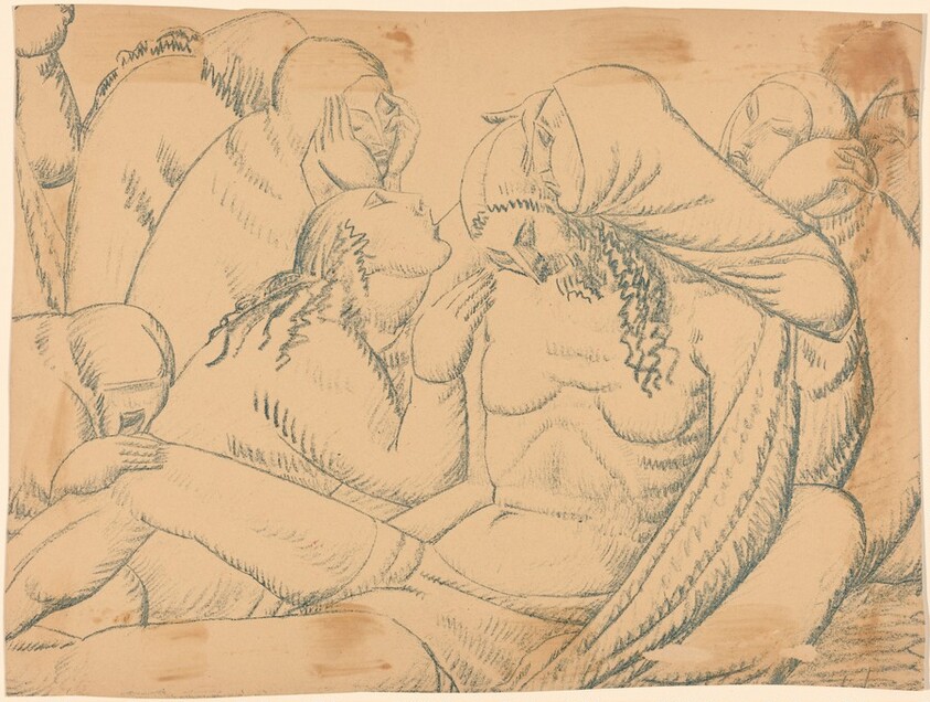 The Deposition [verso]