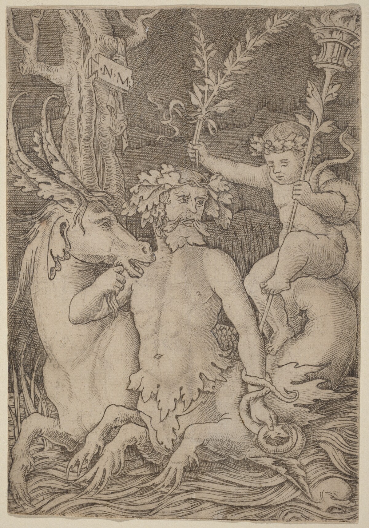 Triton Carrying a Child