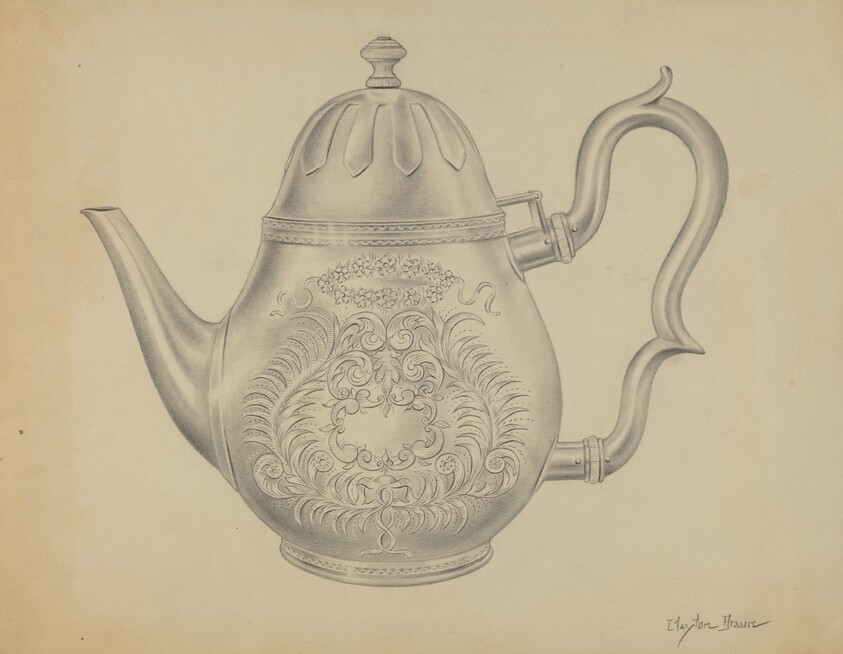 Silver Teapot