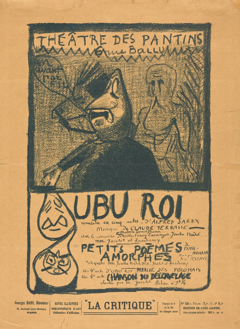 Ubu Roi; Petits Poèmes amorphes