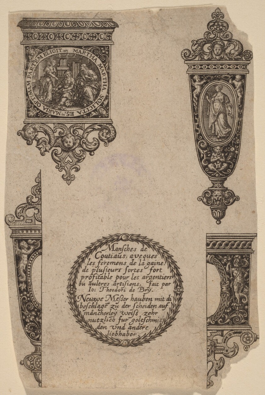 Ornament for Knife Handle