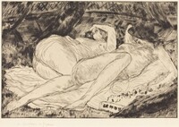 Les Demoiselles de la Marne, André Dunoyer de Segonzac, 1921