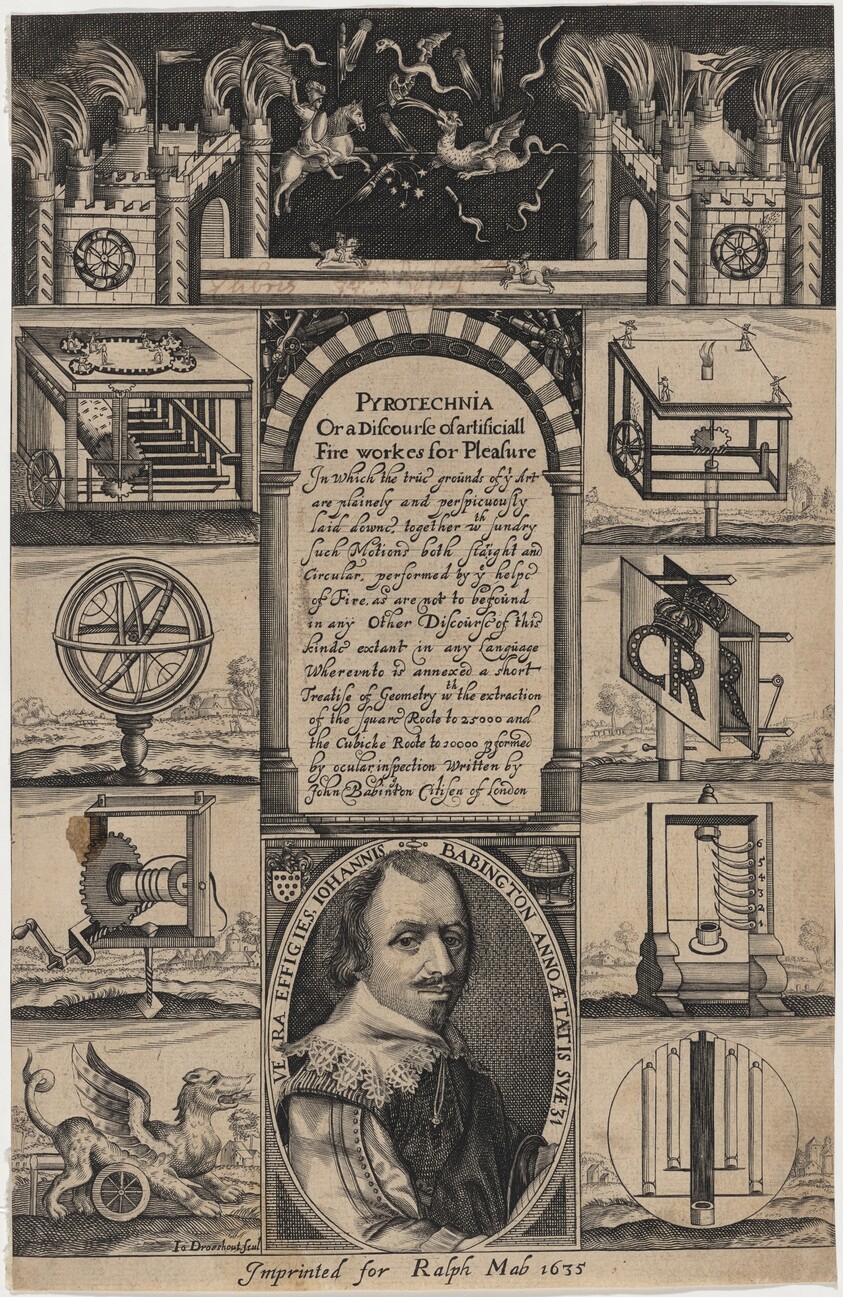 John Babington, Pyrotechnia