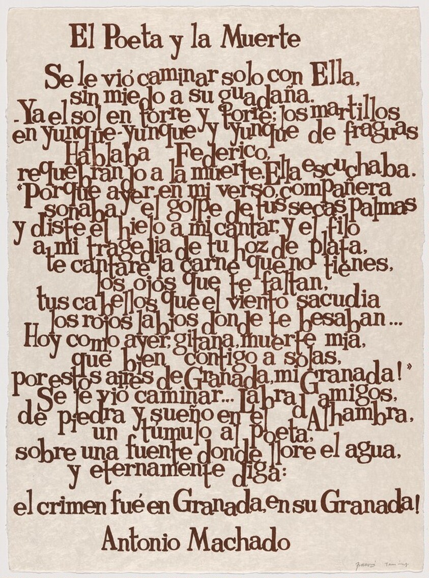 El poeta y la Muerta