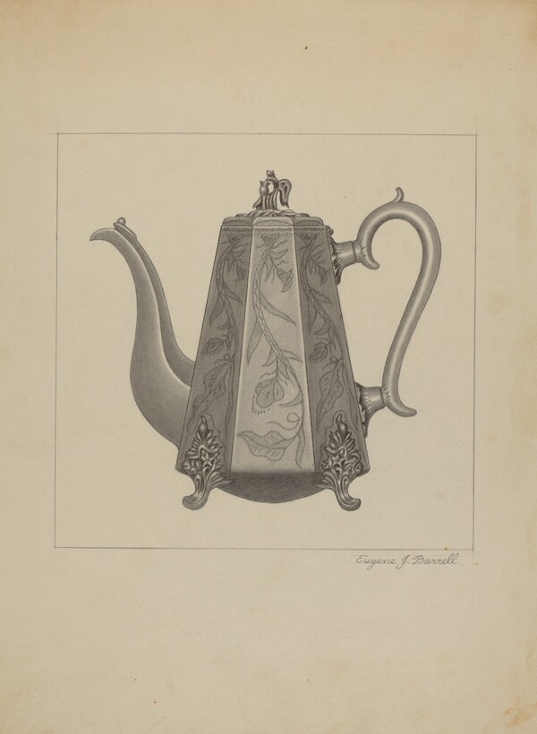 Pewter Coffee Pot