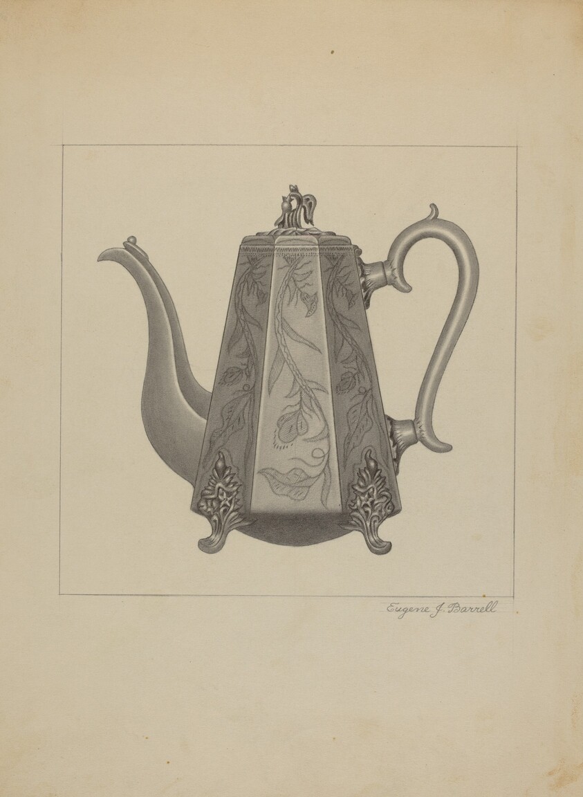 Pewter Coffee Pot