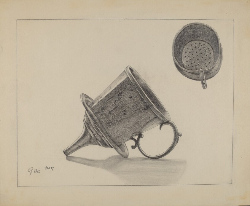 Strainer with Funnel