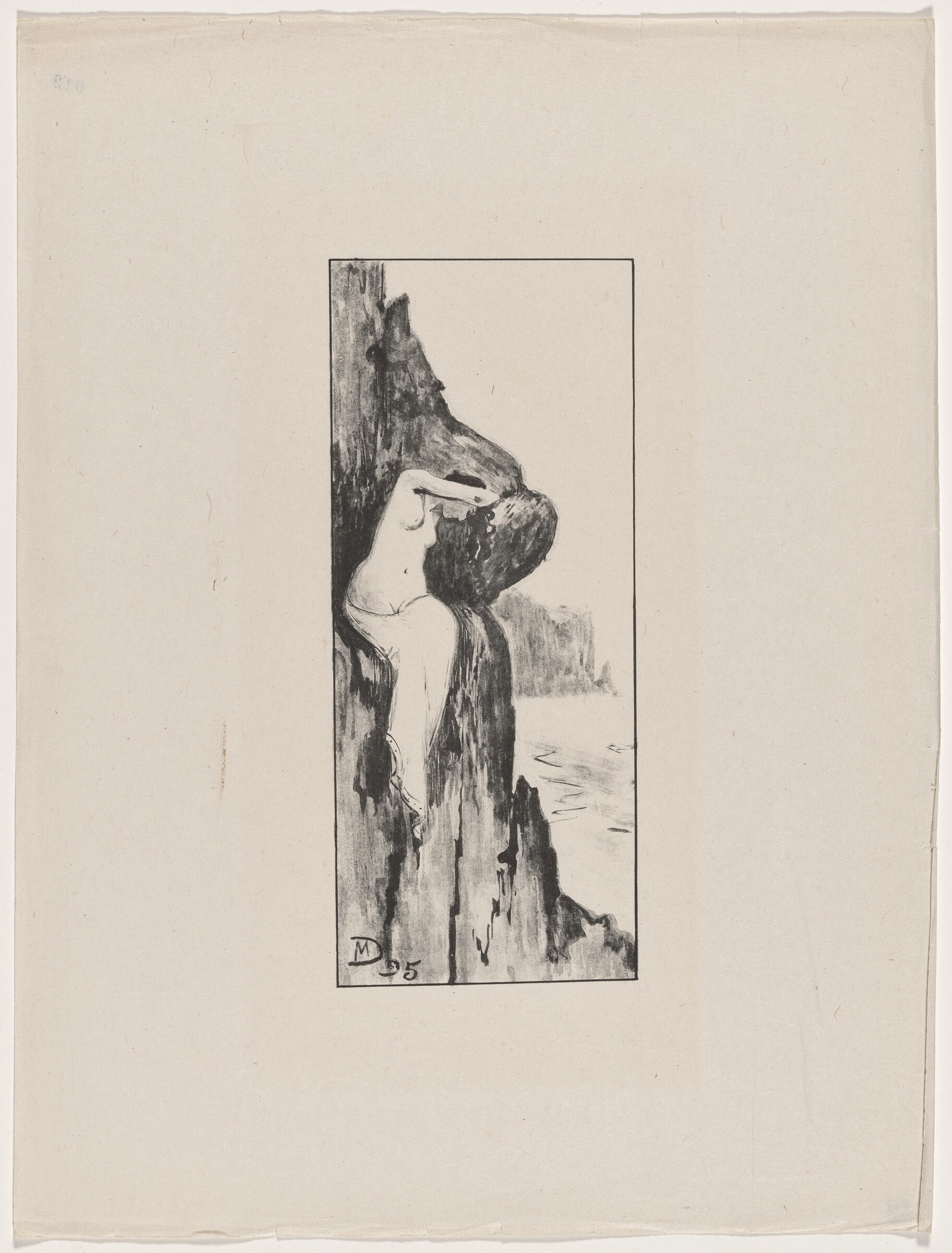 Andromède abandonnée (Andromeda Forsaken), Maurice Dumont, 1895
