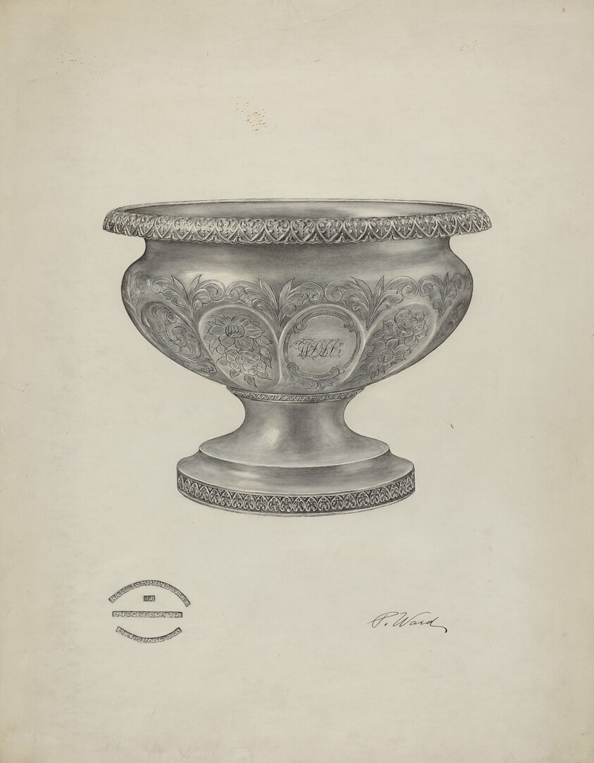 Silver Christening Bowl