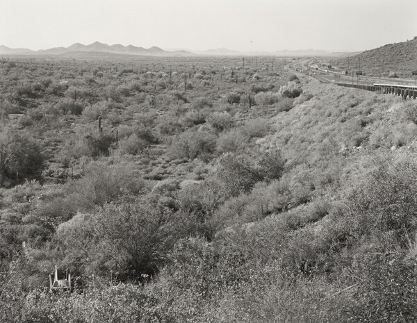 Phoenix, I-17 and Pioneer Road, Area to be Subdivided Within the Year, Looking South