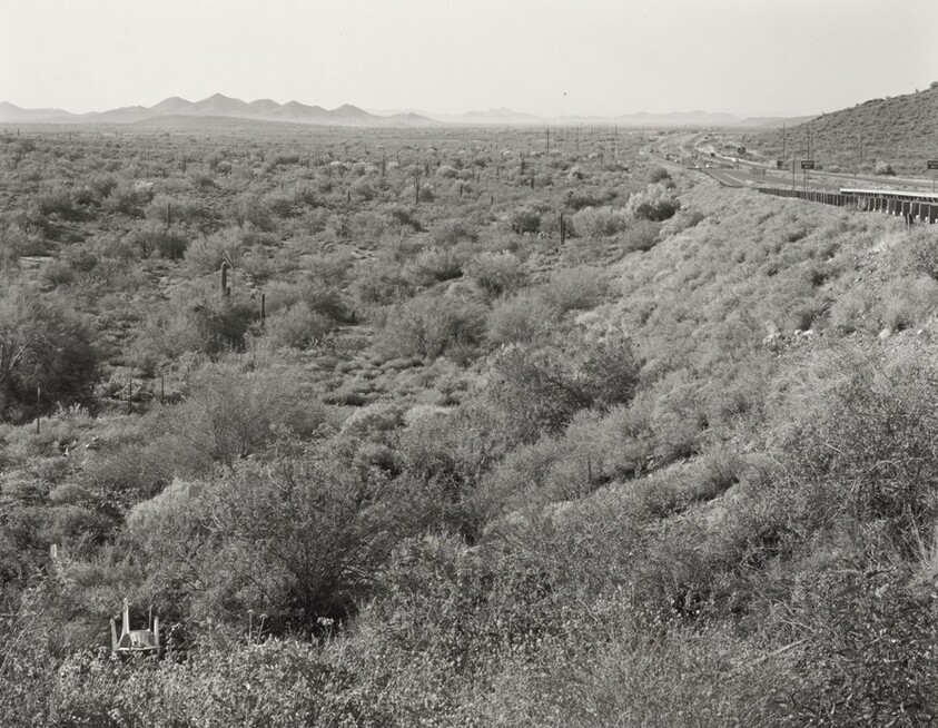 Phoenix, I-17 and Pioneer Road, Area to be Subdivided Within the Year, Looking South