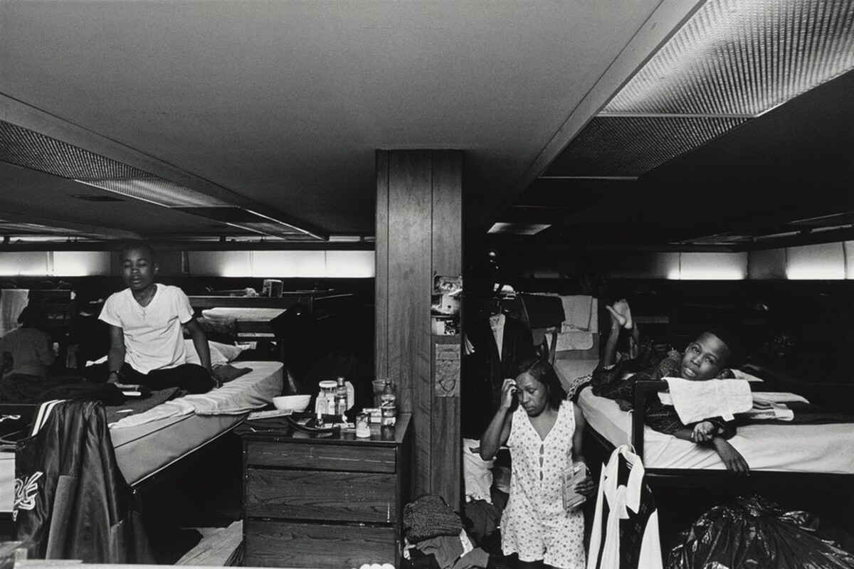 At 5:45 a.m.Tuesday morning, Margie sprints out of bed to wash and dress herself for her second day of job training at CARA in downtown Chicago. Olive Branch Mission, Chicago.