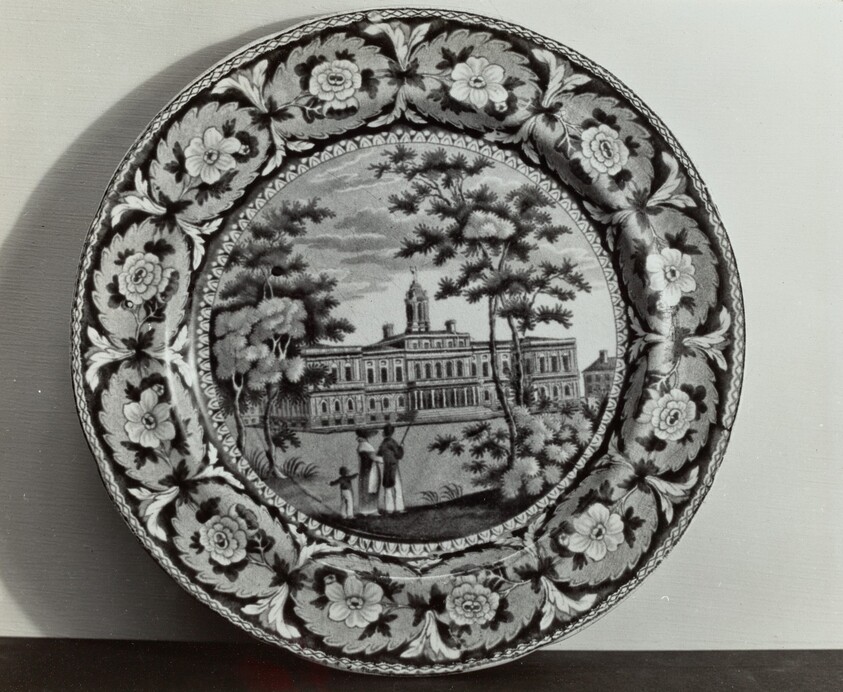 Plate - "City Hall, New York"