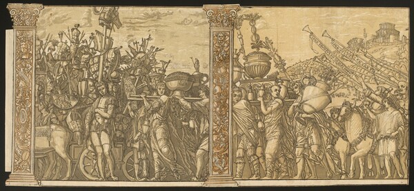 The Triumph of Julius Caesar [no.3 and 4 plus 2 columns]