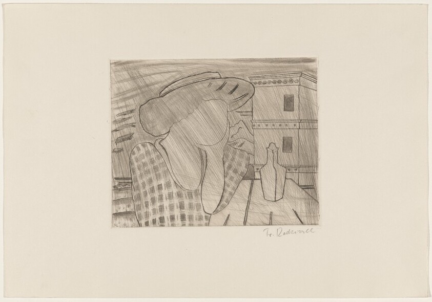 Mӓdchen am Tisch [Girl at the Table]