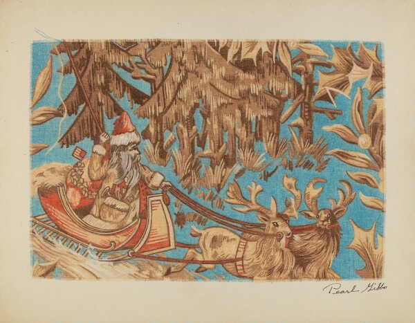 Santa Claus Tapestry