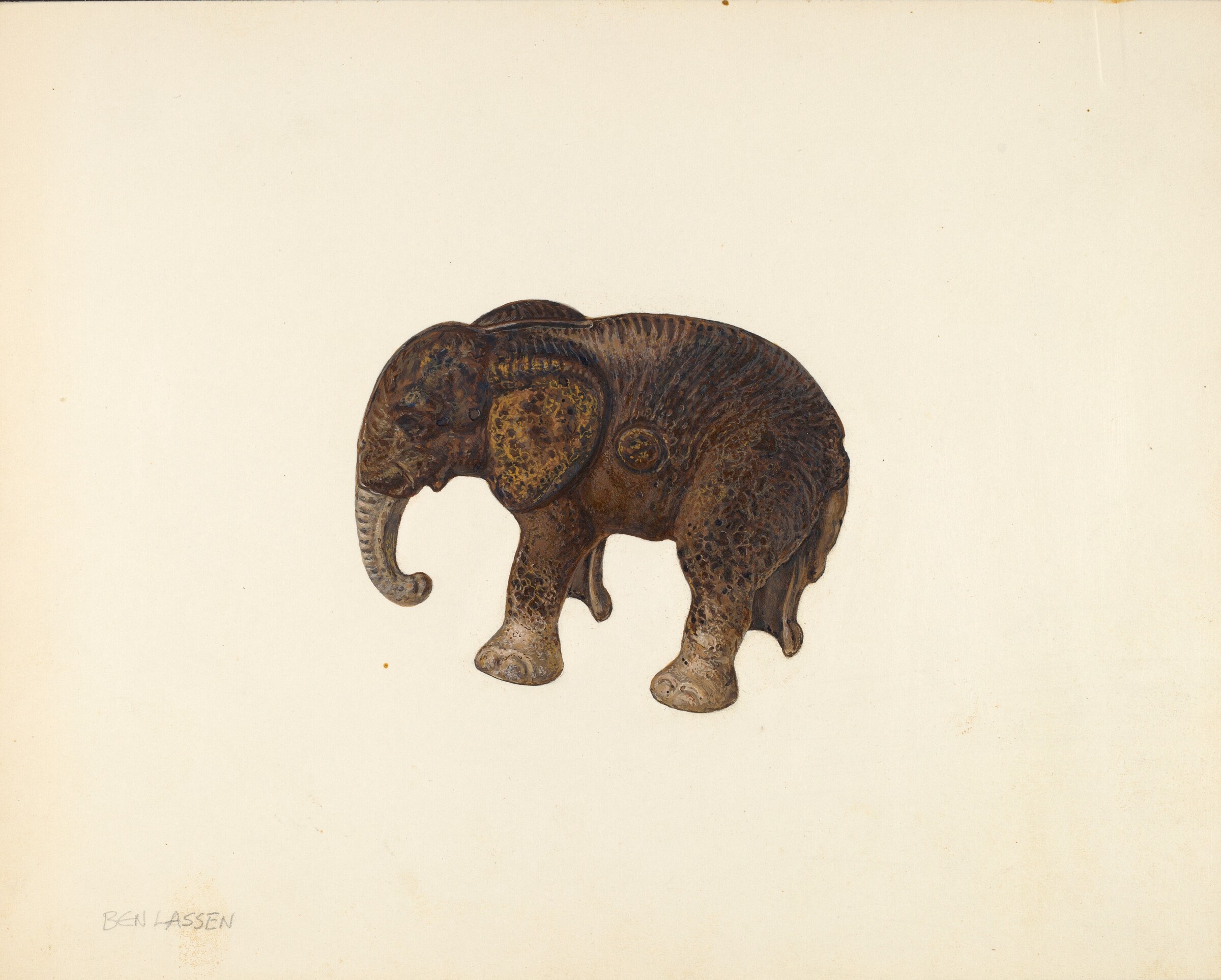 Penny Bank (Elephant), Ben Lassen, c. 1939