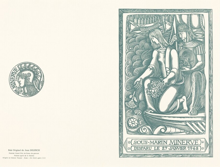 Sous-Marin Minerve, Disparu le 27 Janvier 1968