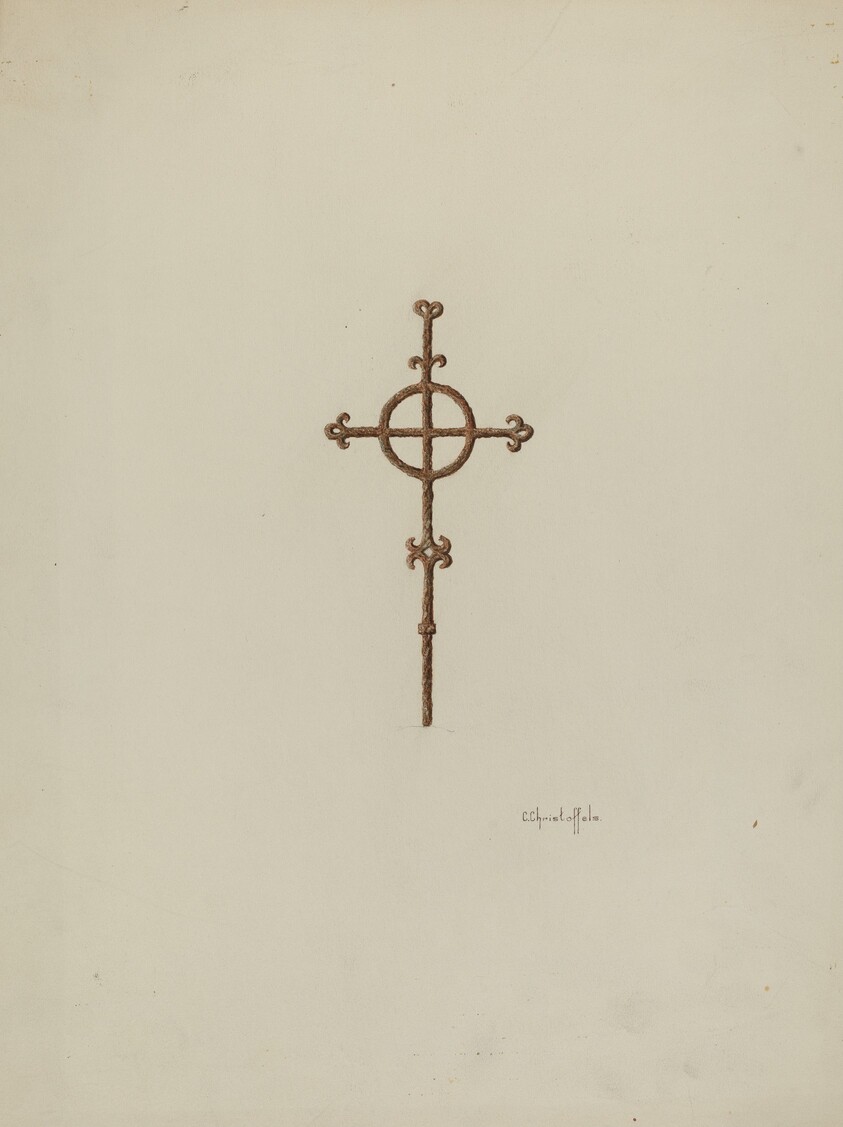 Wrought Iron Cross, Campanario
