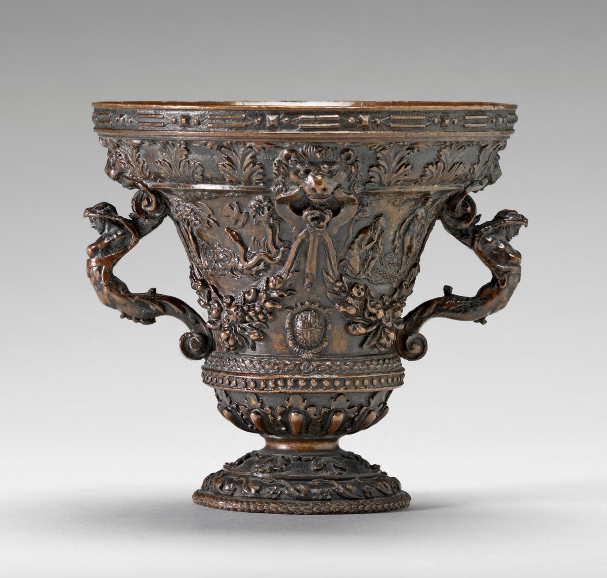 Cup with Allegorical Scenes and Shields of Este Arms
