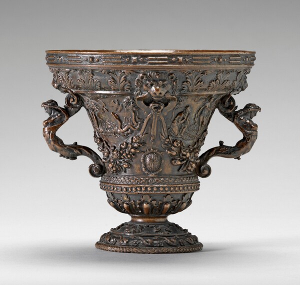 Cup with Allegorical Scenes and Shields of Este Arms
