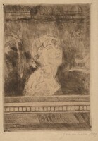Bust, James Ensor, 1887