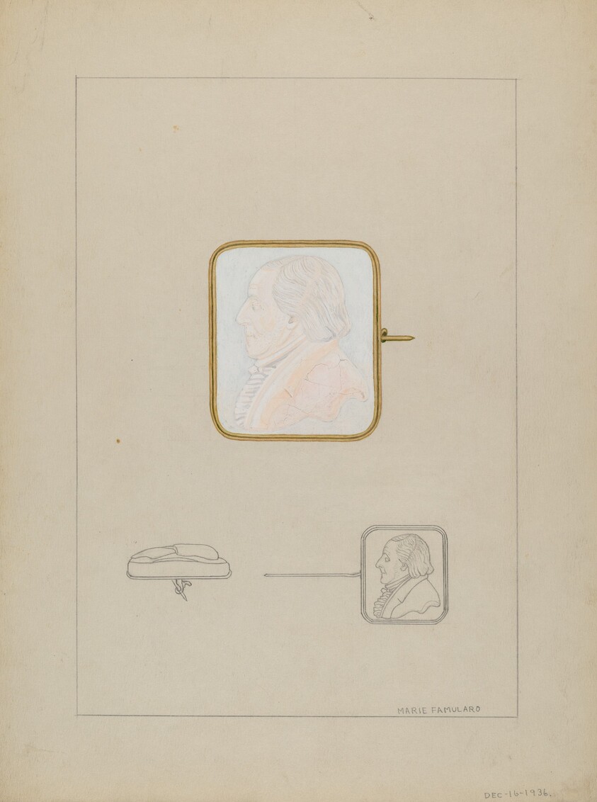 Cameo Brooch