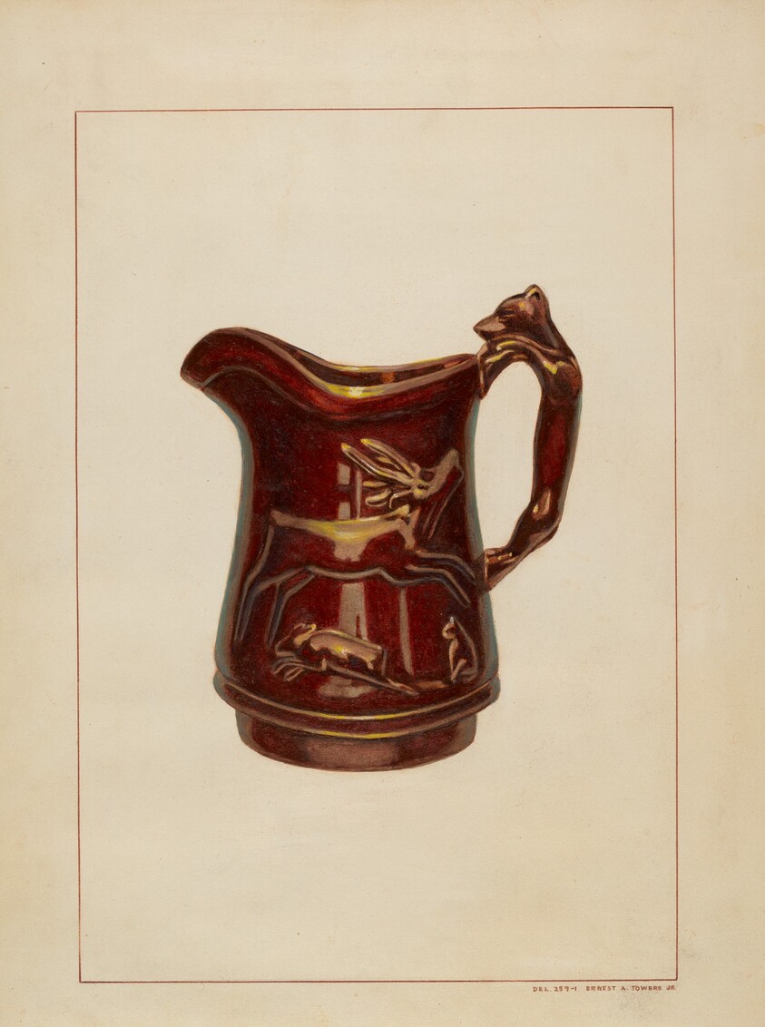 Crockery Pitcher