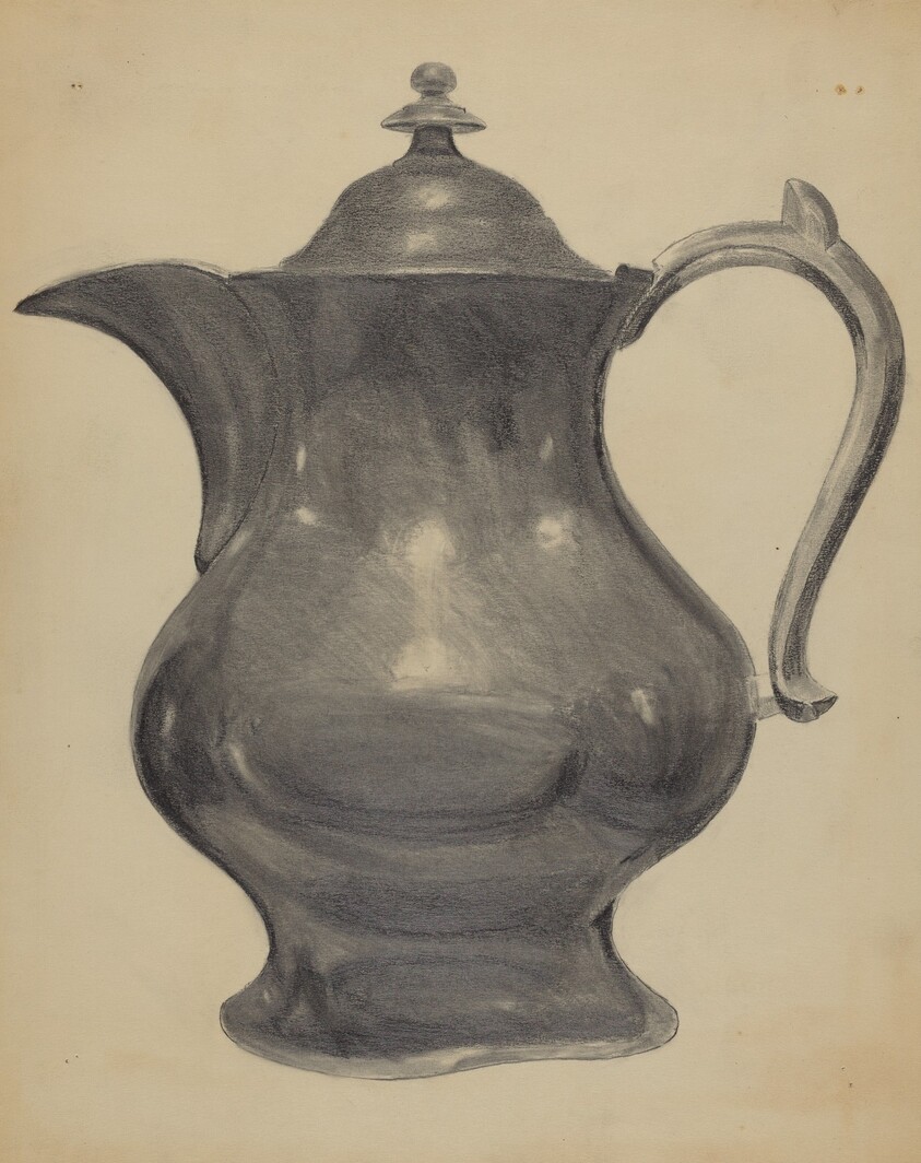 Pewter Pitcher