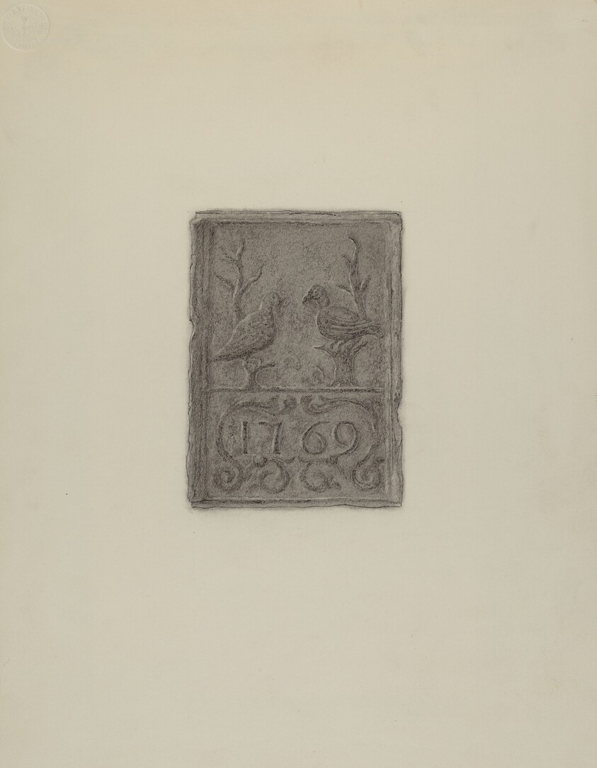 Pa. German Stove Plate