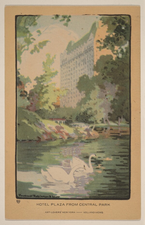 Hotel Plaza from Central Park
