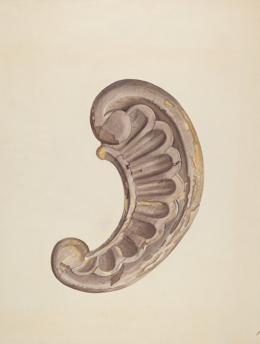 Wood Carving - Scroll