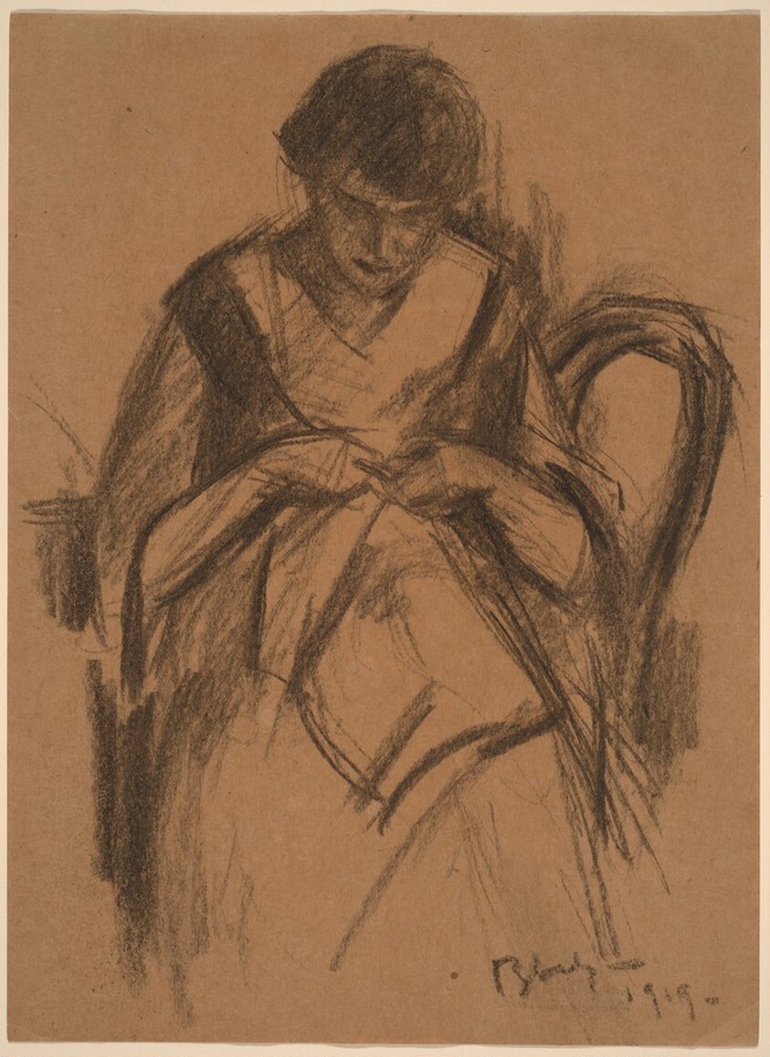 Woman Sewing