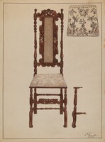 Side Chair, Nicholas Gorid, 1935/1942