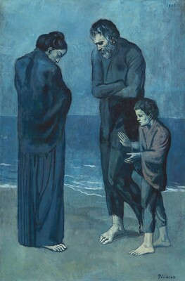 The Tragedy, Pablo Picasso, 1903